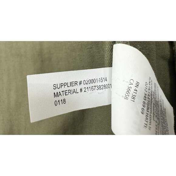 Polo Ralph Lauren Mens M65 Military Field Jacket Size Medium Talon Zipper Green - Picture 12 of 15